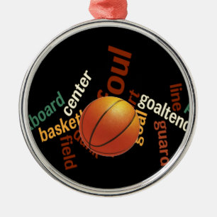 Hoops Basketball Sport Fanatics.jpg Metalen Ornament
