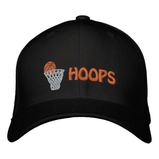HOOPS Basketball sur mesure Casquette de baseball  (Devant)