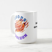 Hoops Horizon Koffiemok (Voorkant links)