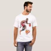 Hoops Master٫ Basketball Beat T-shirt (Voorkant volledig)
