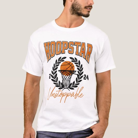 Hoopstar Unstoppable T-shirt - (Voorkant)