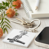 Hooptekening Sleutelhanger (Voorkant Rechts)