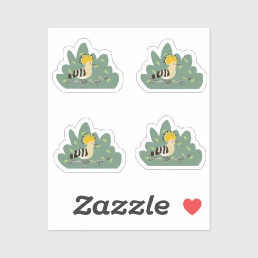 Hoopvogel Sticker (Vel)