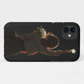 Hoopvolle blik iPhone hoes (Achterkant (horizontaal))