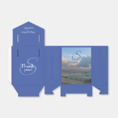 Hoor de Waves Wedding Bedankdoosjes (Uitgevouwen)