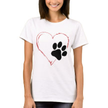 Hoor Dog Paw. Ik hou van honden