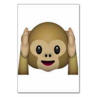 Hoor Geen Kwaad Aap - Emoji