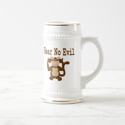 Hoor Geen Kwaad Stein Bierpul (Rechts)