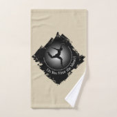 Hoor je de muziek? bad handdoek (Handdoek)