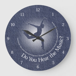Hoor je de muziek? Grote klok