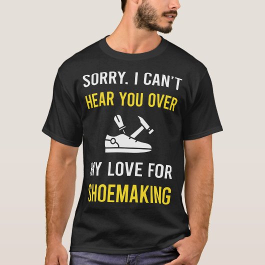 Hoor je schoenmaker t-shirt (Voorkant)