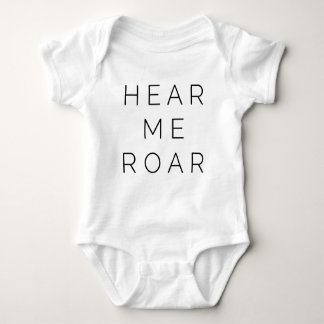 Hoor me Roar (lichte doopvont) Romper