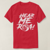 Hoor me Roar T-shirt (Design voorkant)