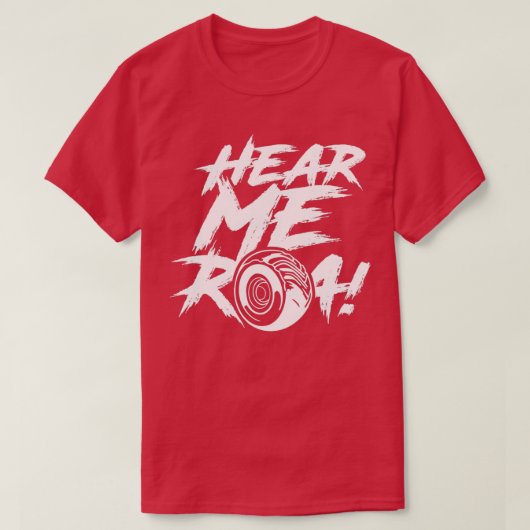 Hoor me Roar T-shirt (Design voorkant)
