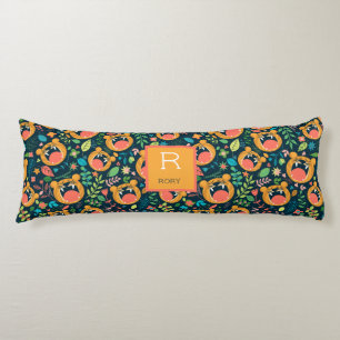 Hoor me Roar Tiger Oerwoud Gepersonaliseerd Lichaamskussen