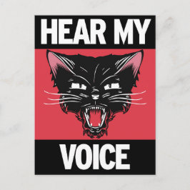 Hoor Mijn Briefkaart van de Stem