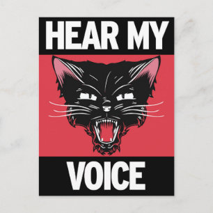 Hoor Mijn Briefkaart van de Stem