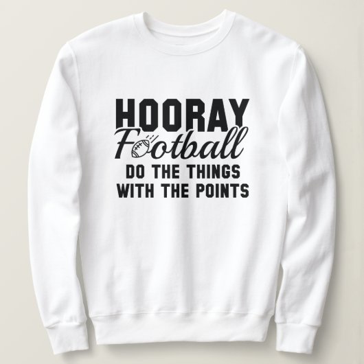 Hooray Football Trui (Design voorkant)