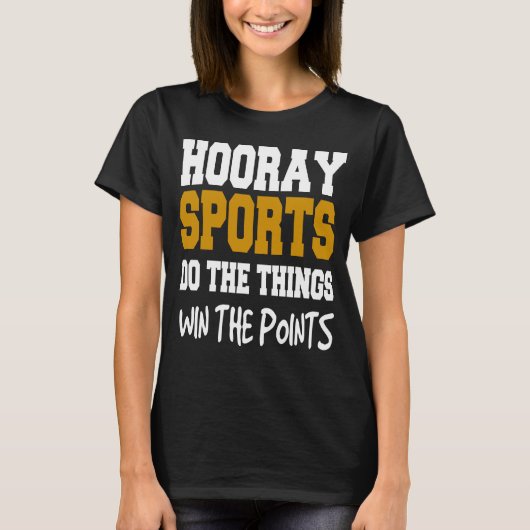 Hooray Sports Women's Basic T-Shirt (Voorkant)