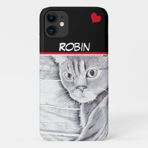 Hoorde je dat? Met rood hart iPhone 11 Hoesje