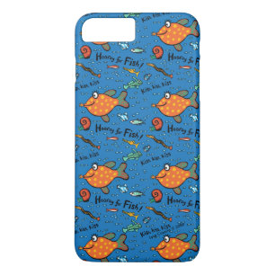 Hoorkap voor vispatronen iPhone 8 plus / 7 plus hoesje