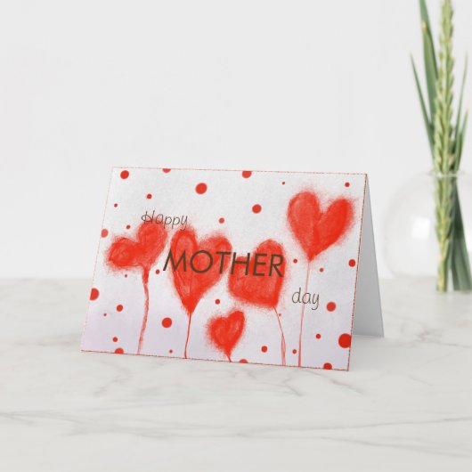 Hoormoederdag Feestdagen Kaart (Voorkant)