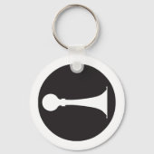 Hoorn Icoon Sleutelhanger (Voorkant)