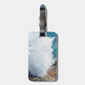 Hoorn in Kauai, Hawaii Bagagelabel (Achterkant verticaal)