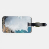 Hoorn in Kauai, Hawaii Bagagelabel (Achterkant horizontaal)