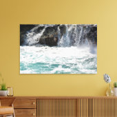 Hoorn in Kauai, Hawaii Canvas Afdruk (Insitu (Woonkamer))