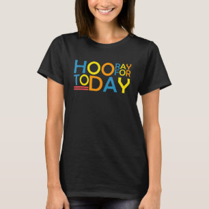 Hoorn voor vandaag met positieve gedachten Mannen  T-shirt
