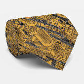 hoorns, stropdas (Opgerold)