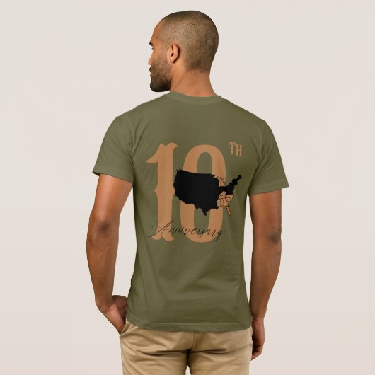 Hoorns w/toestanden t-shirt (Achterkant volledig)
