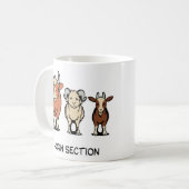 hoornsectie koffiemok (Voorkant links)