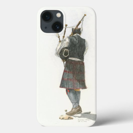Hoornvlieshoesjes voor doedelzakspeler Case-Mate iPhone case (Achterkant)