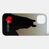 Hoorsen I (goudmetaal) Case-Mate iPhone Case (Achterkant (horizontaal))