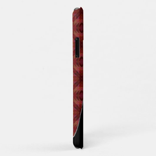 Hoorsen I (maroon) Case-Mate iPhone Case (Achterkant/rechts)