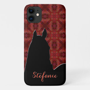 Hoorsen I (maroon) iPhone 11 Hoesje