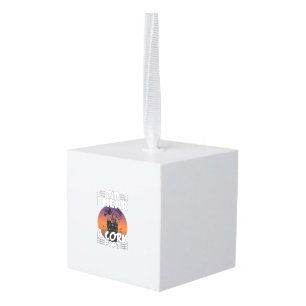 Hoort Kurk Knal Halloween Spokenhuis Kurkentrekker Kubus Ornament
