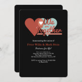 Hoorten samen Uitnodiging (Voorkant / Achterkant)