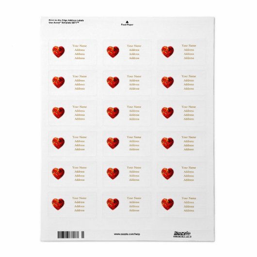 HOORZITTEN ETIKET (Full Sheet)