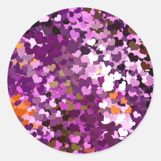 HOORZITTEN RONDE STICKER (Voorkant)