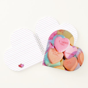 HOORZITTEN SNOEP valentijnse Notitieboek