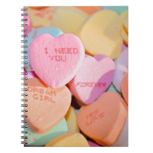 HOORZITTEN SNOEP valentijnse Notitieboek