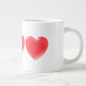 HOORZITTEN valentijn Extra Grote Beker (Rechts)