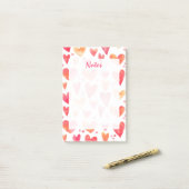 HOORZITTEN waterverf Post-it® Notes (Op bureau)