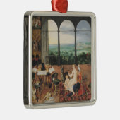 Hoorzitting 1617 metalen ornament (Rechts)