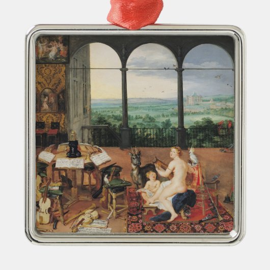 Hoorzitting 1617 metalen ornament (Voorkant)