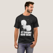 Hoorzitting Hulp-doven Pride ASL-handgebarentaal T-shirt (Voorkant volledig)