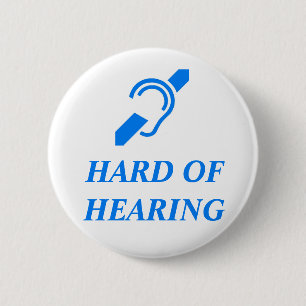 HOORZITTING RONDE BUTTON 5,7 CM